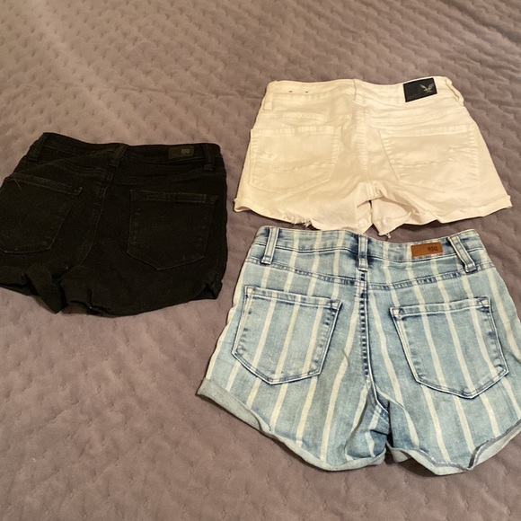 High rise denim shorts - Picture 2 of 5